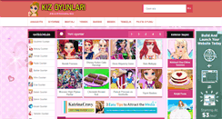 Desktop Screenshot of kizoyunu.biz